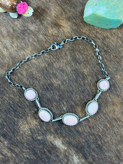 Pink Conch Choker Necklace