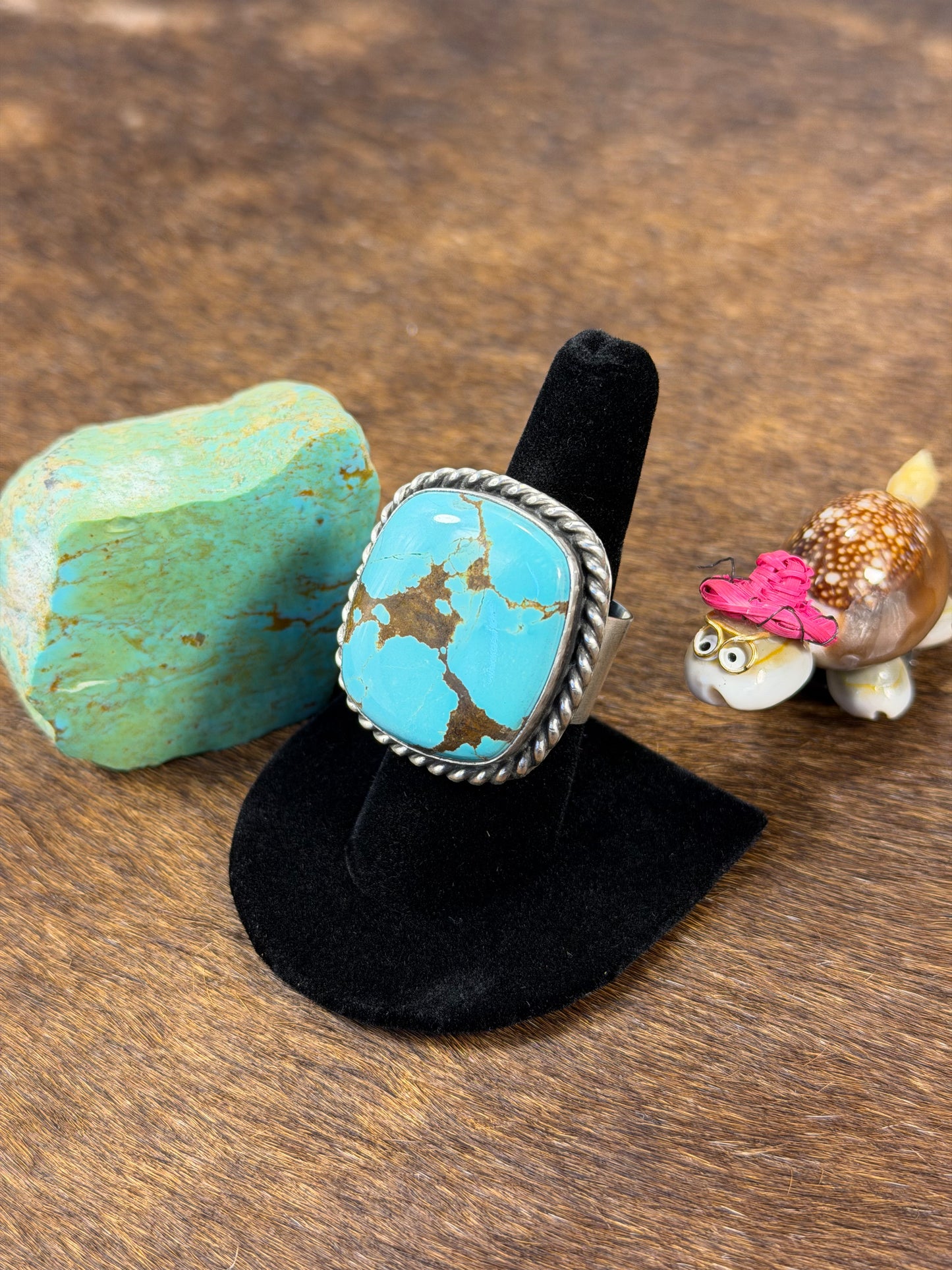 Kimgman Turquoise Square Ring