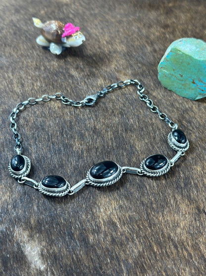 Black Onyx Choker Necklace
