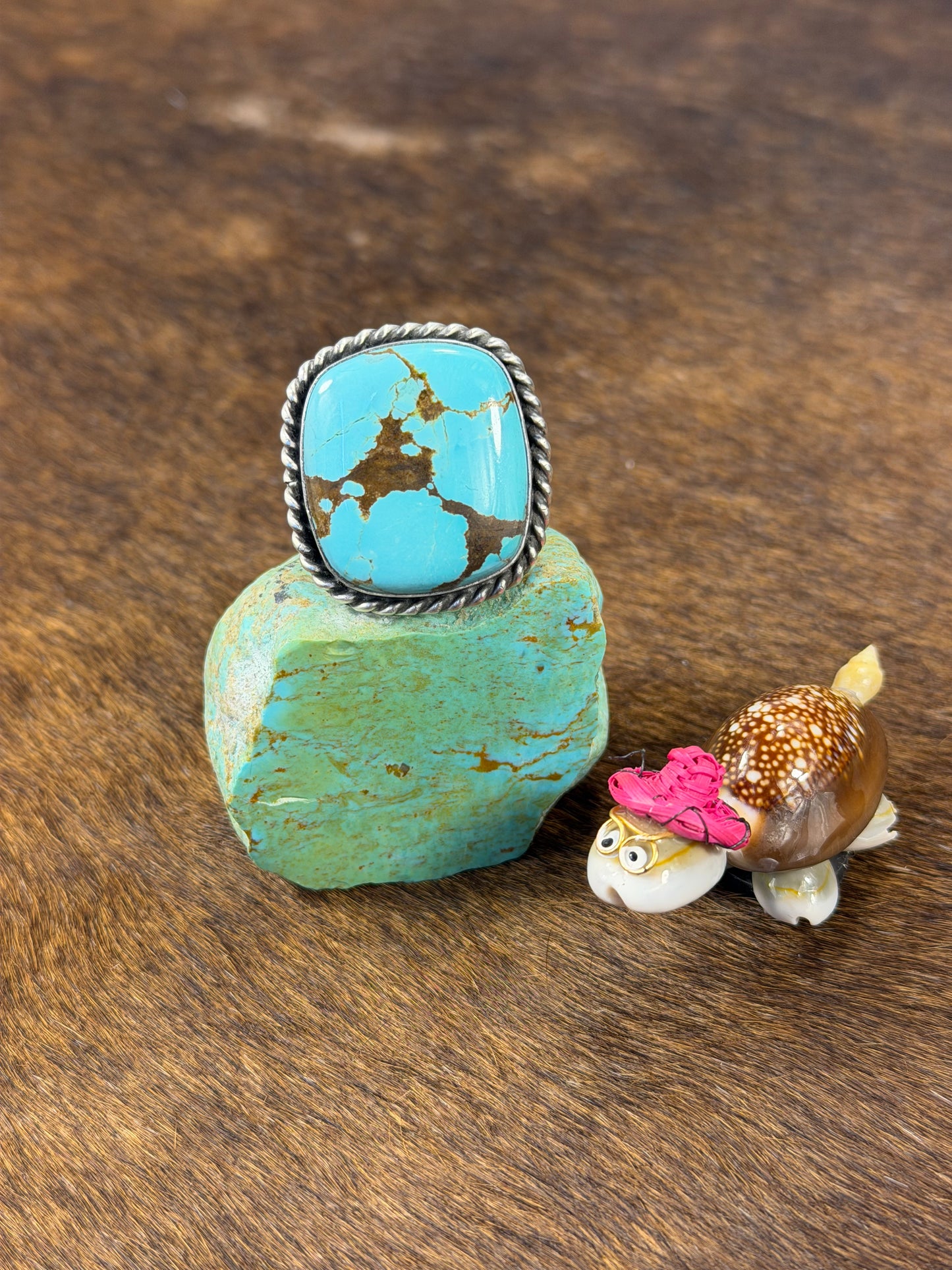 Kimgman Turquoise Square Ring