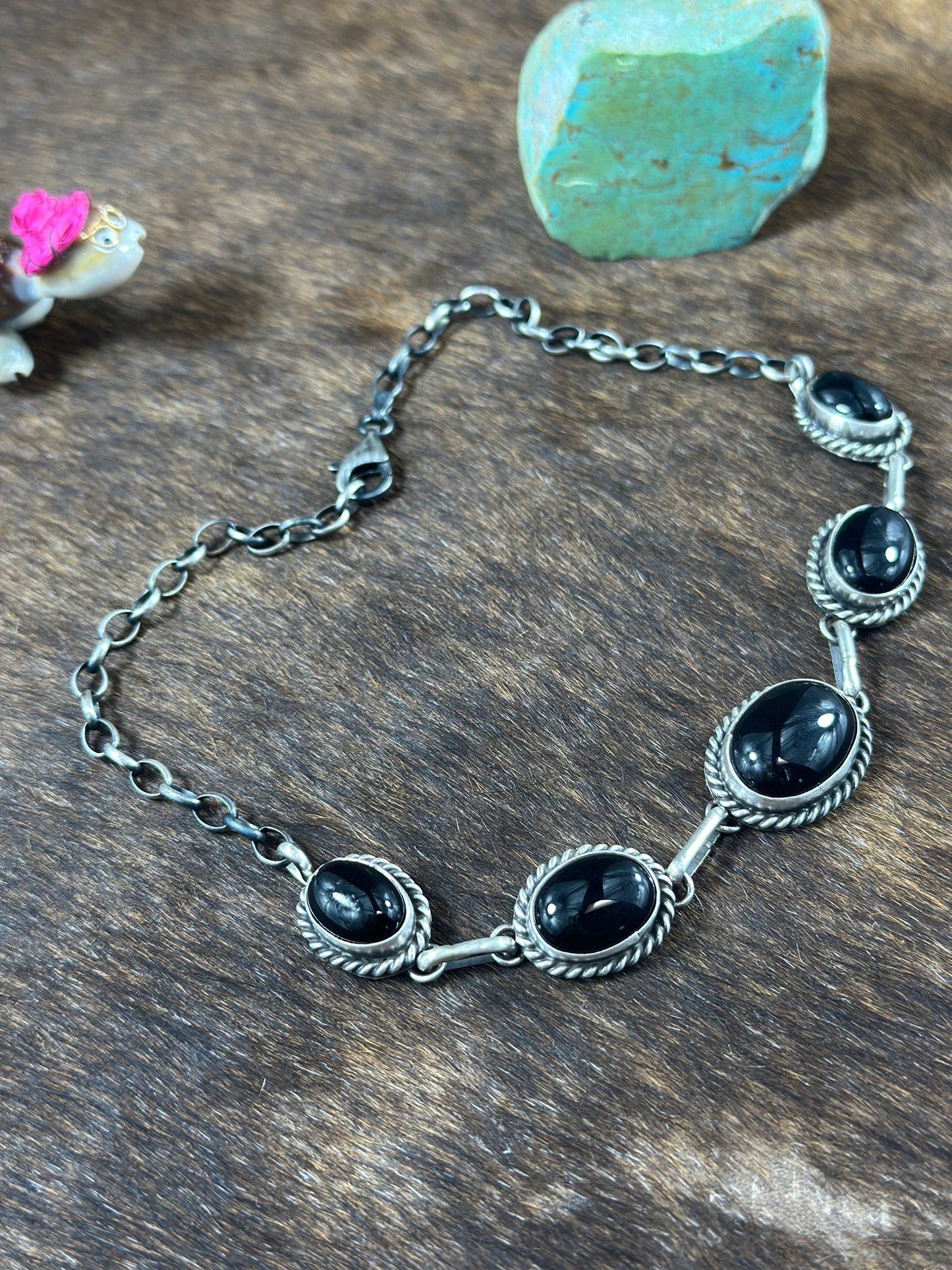 Black Onyx Choker Necklace