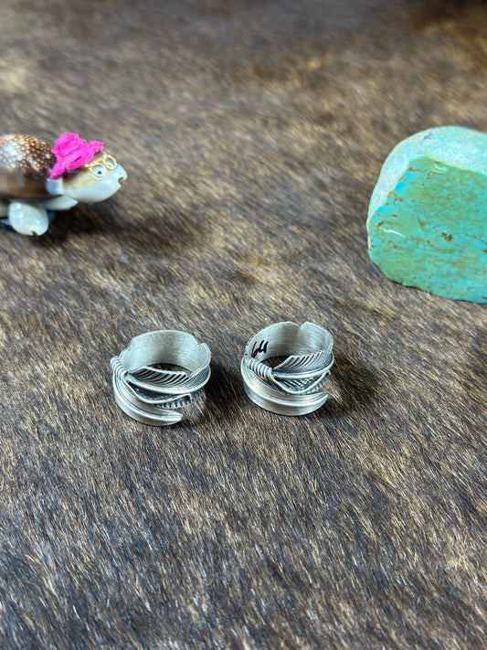 Sterling Silver Leaf Ring