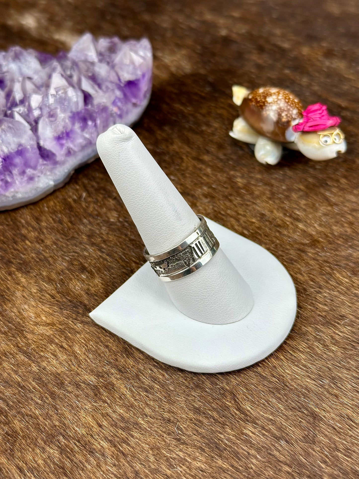 Sterling Silver Inlay Ring