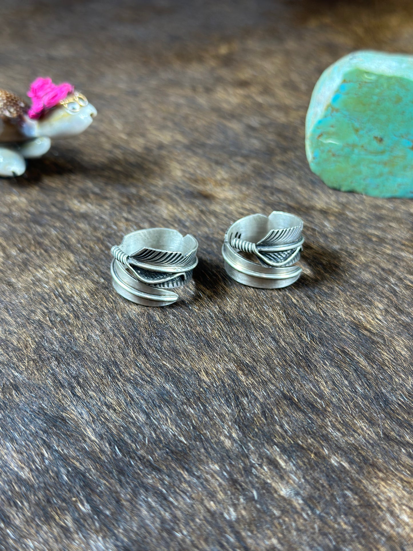 Sterling Silver Leaf Ring