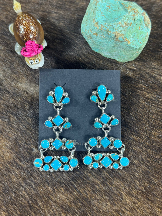 Kingman 3 Layer Earring