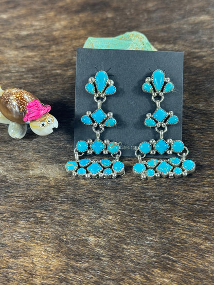 Kingman 3 Layer Earring
