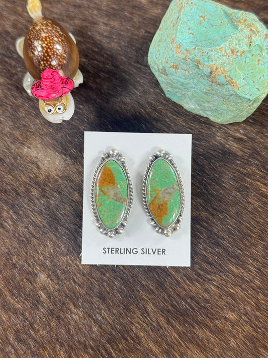 Royston oval earring