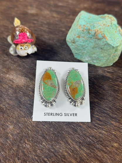 Royston oval earring