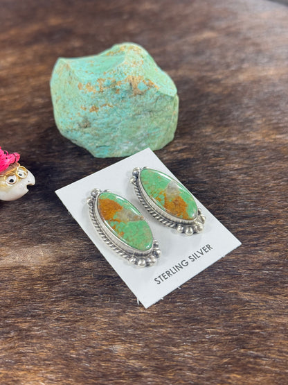 Royston oval earring
