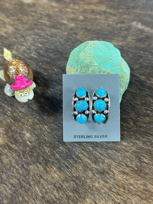 Kingman Hoop Earring