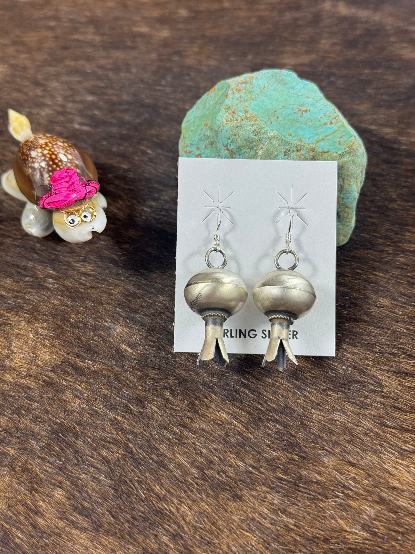 Sterling Silver Blossom Earring