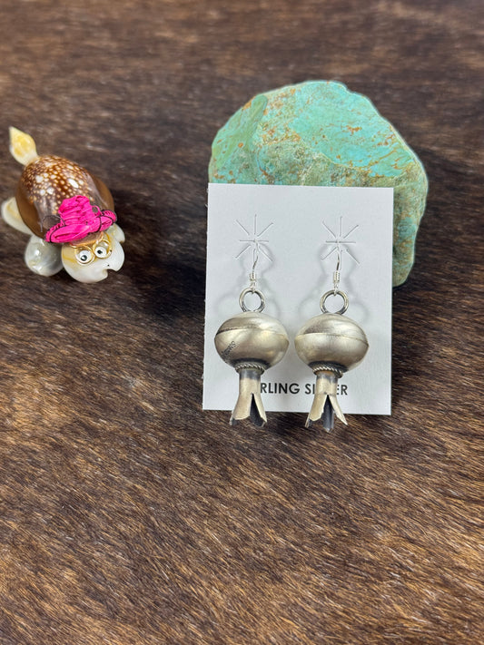 Sterling Silver Blossom Earring