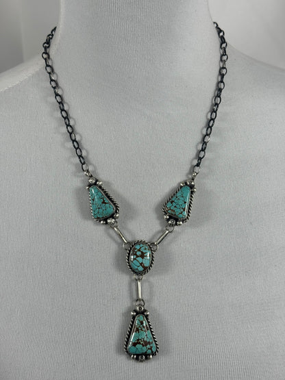 #8 Kingman Lariat Necklace
