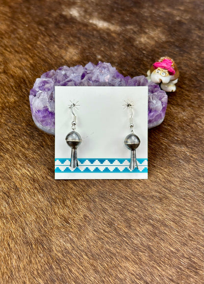 Sterling Silver Blossom Dangle Earrings