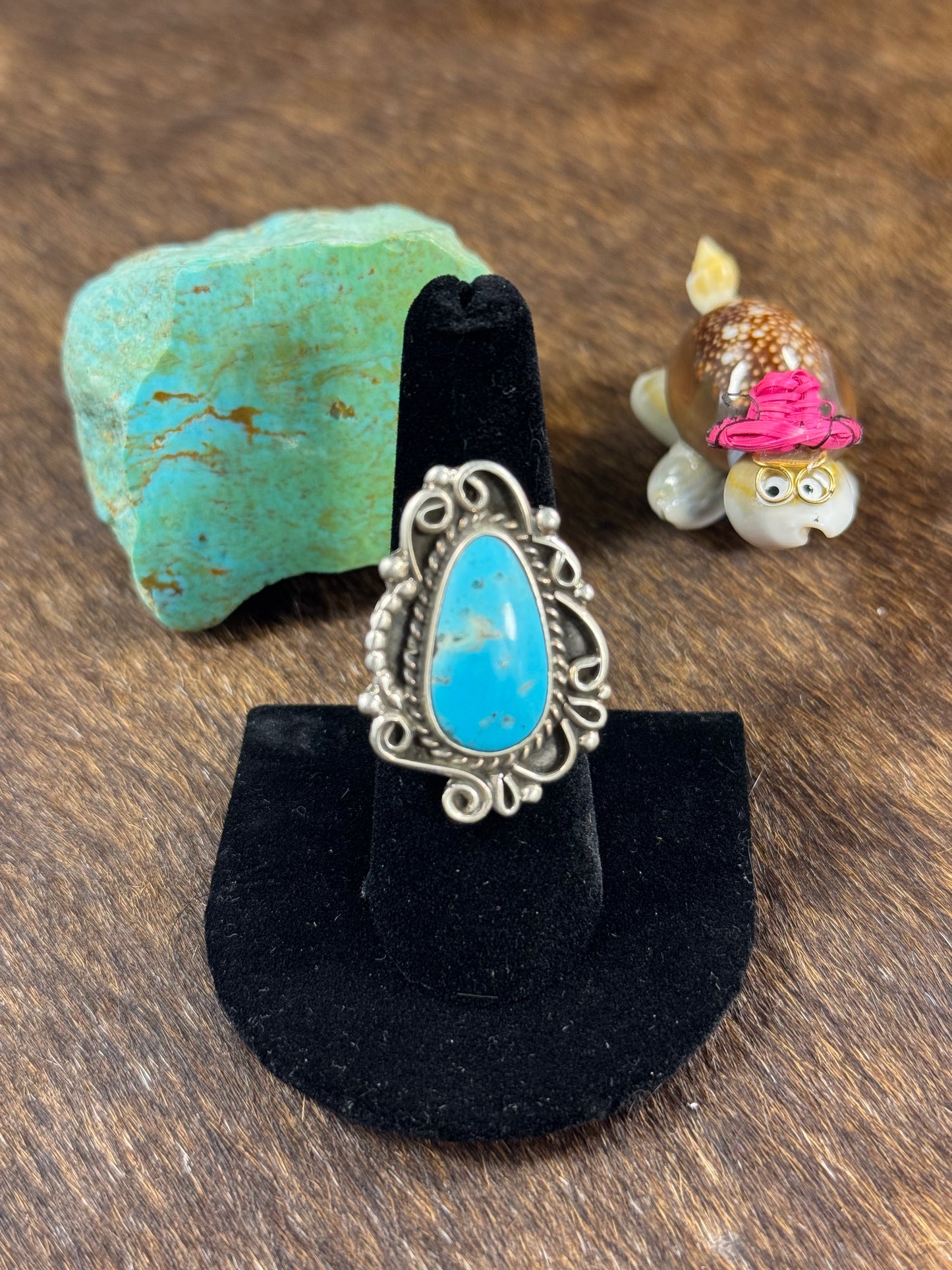 Kingman Turquoise Ring