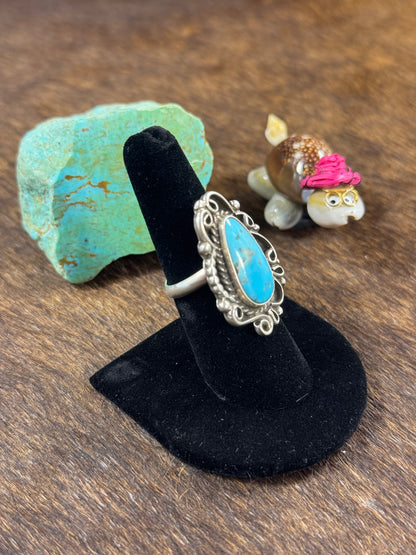 Kingman Turquoise Ring