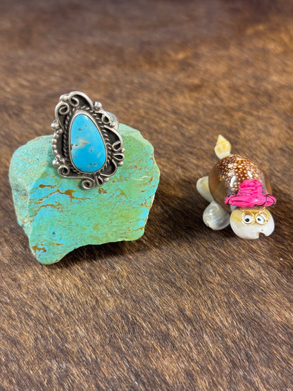 Kingman Turquoise Ring