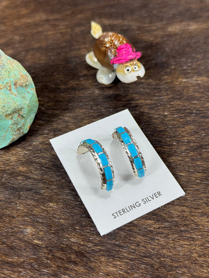 Kingman Inlay Earring