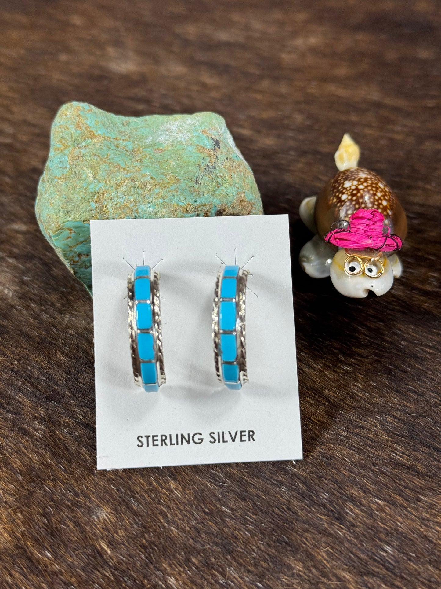 Kingman Inlay Earring