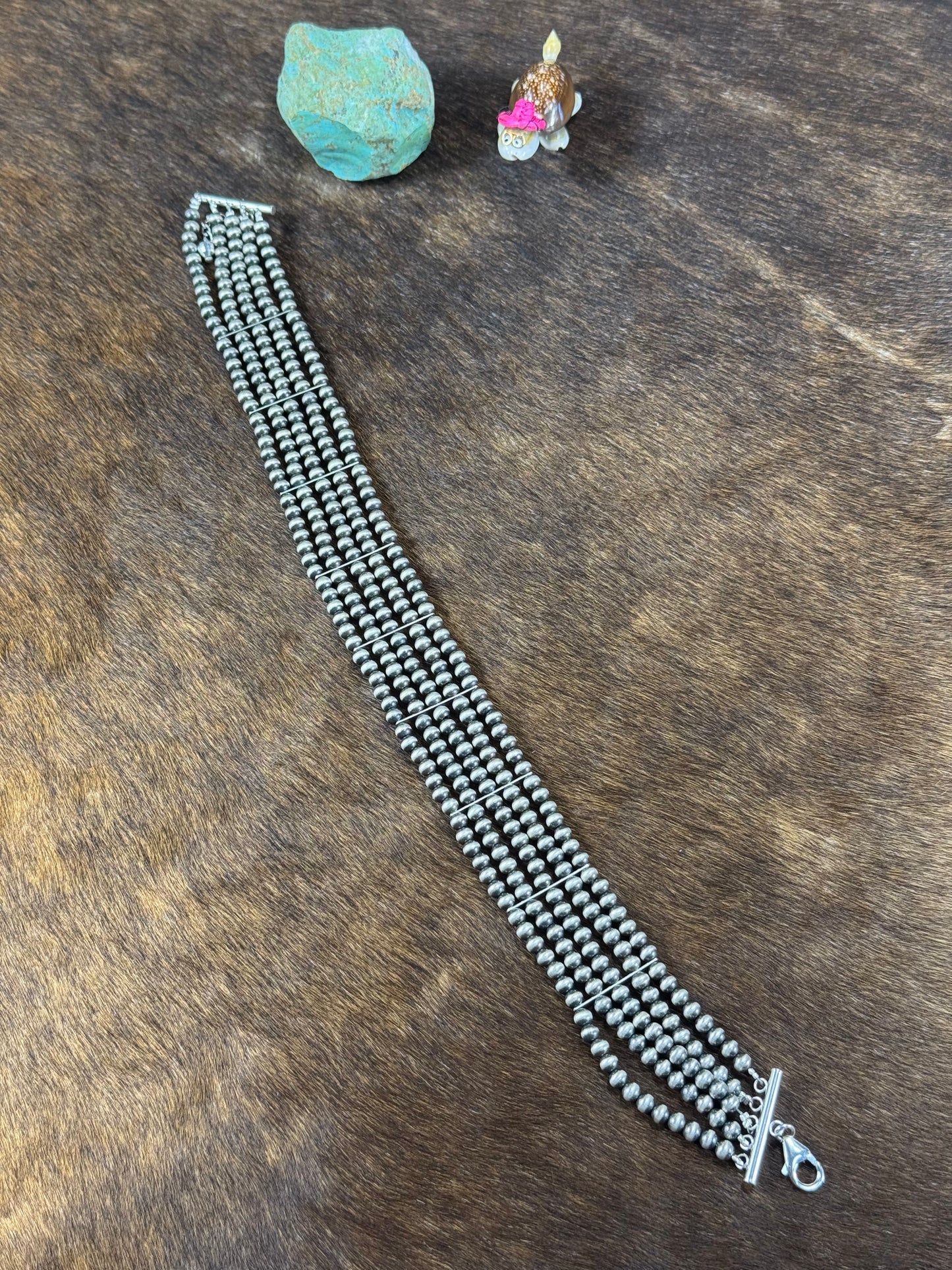 Sterling Silver 5 Strand Chocker