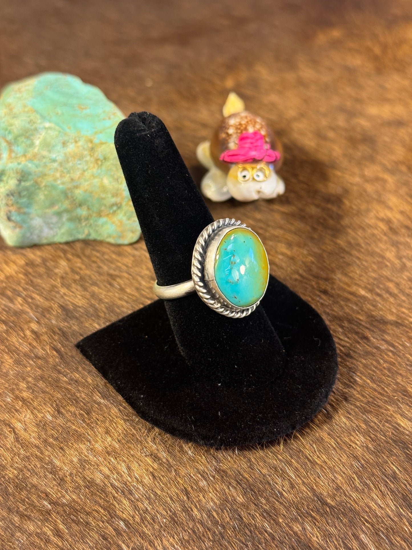 Kingman Turquoise Ring