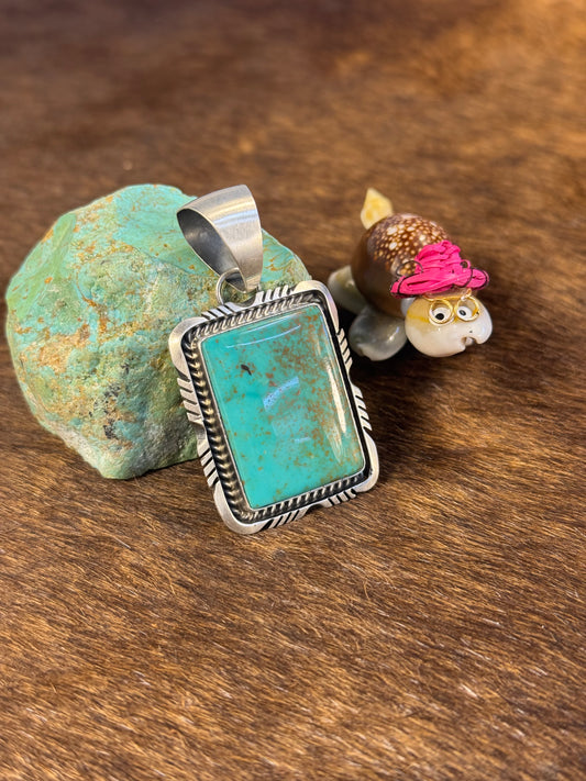 Kingman Turquoise Pendant