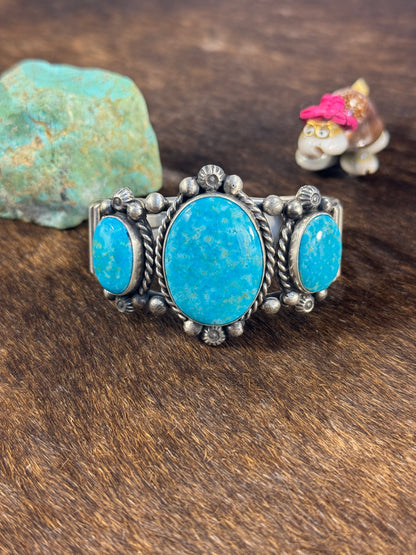 Kingman 3 Stone Bracelet