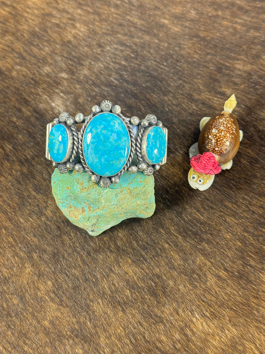 Kingman 3 Stone Bracelet