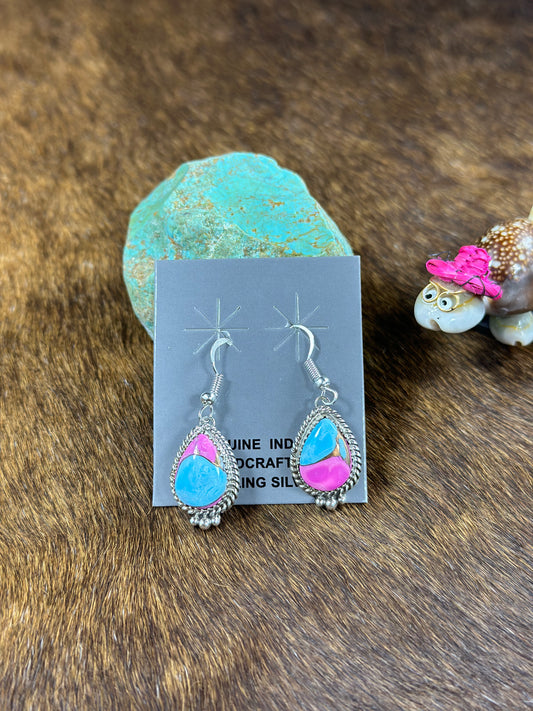Cotton Candy Dangle Earring