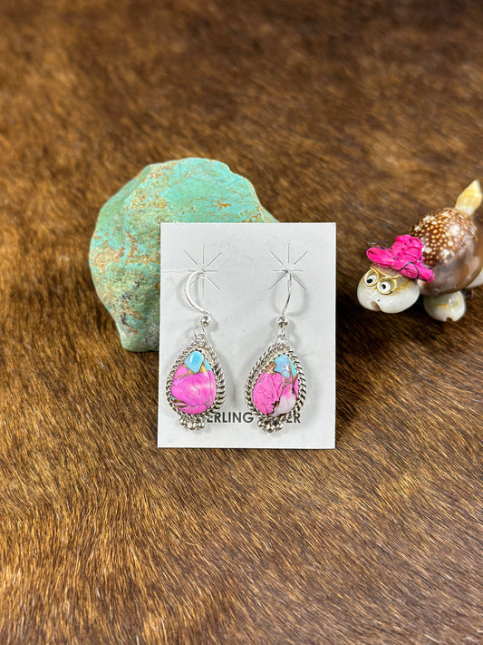 Cotton Candy Dangle Earring