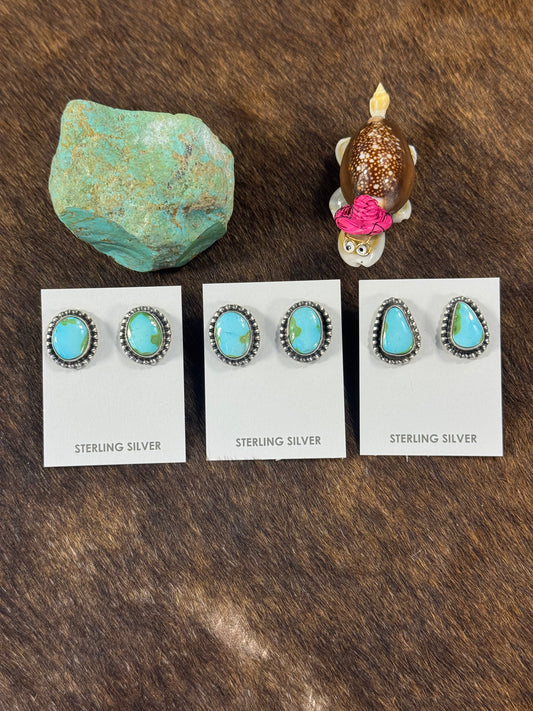 Sonoran Gold Stud Earring