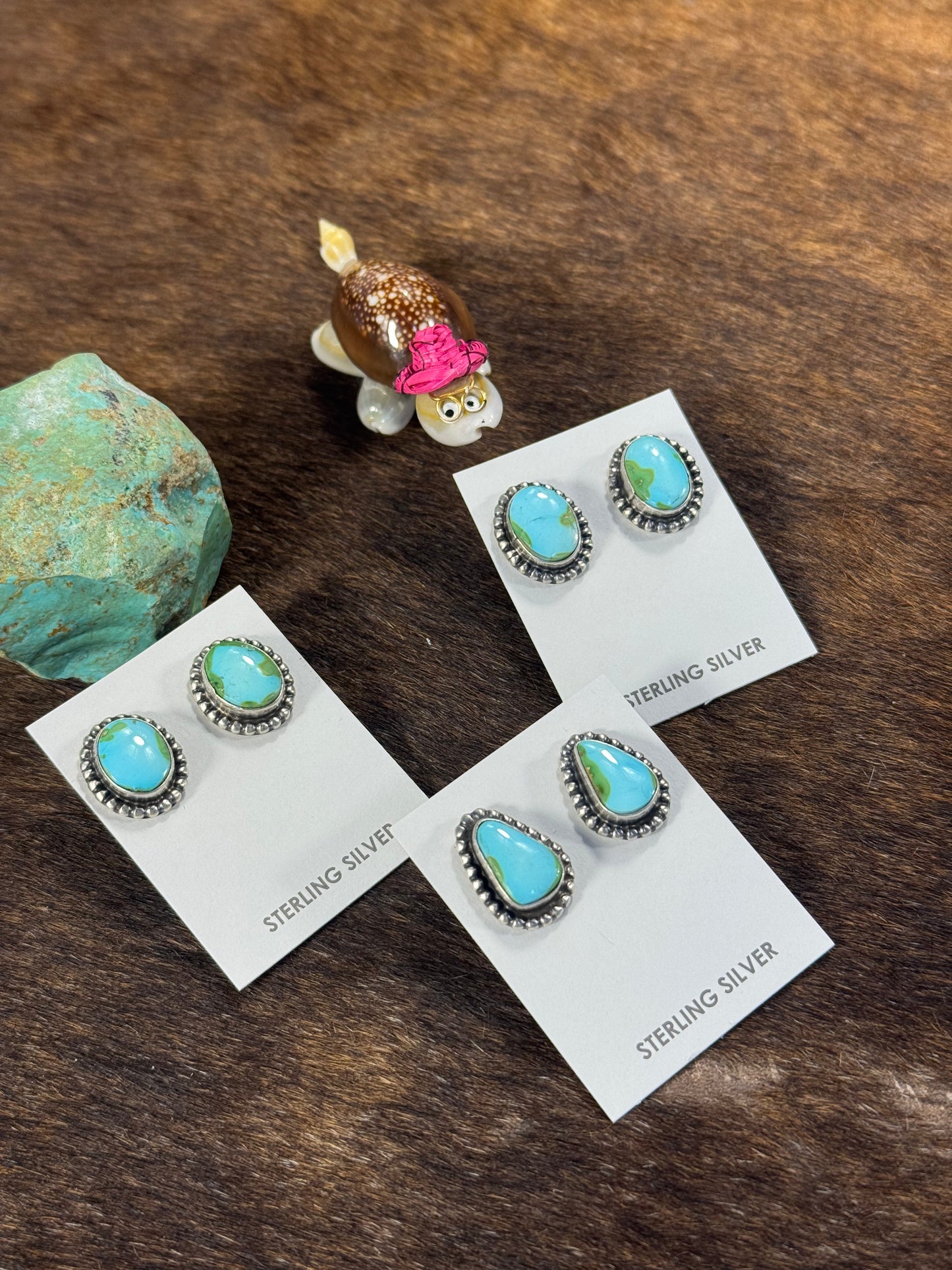 Sonoran Gold Stud Earring