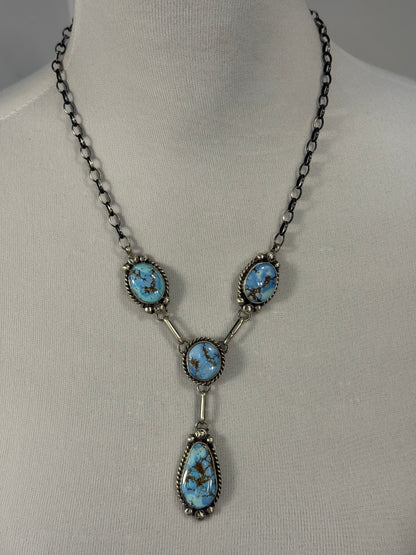 Golden Hills Lariat Earring Set