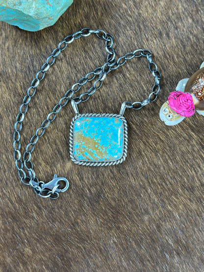 Kingman Square Fixed Pendant
