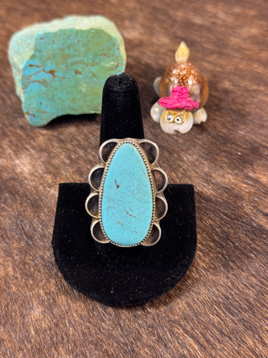 Kingman Turquoise Ring