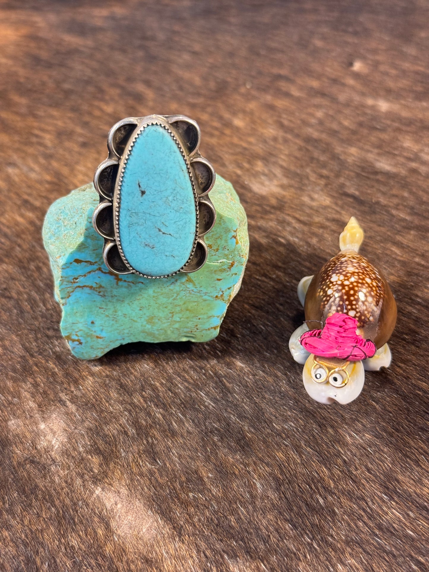 Kingman Turquoise Ring