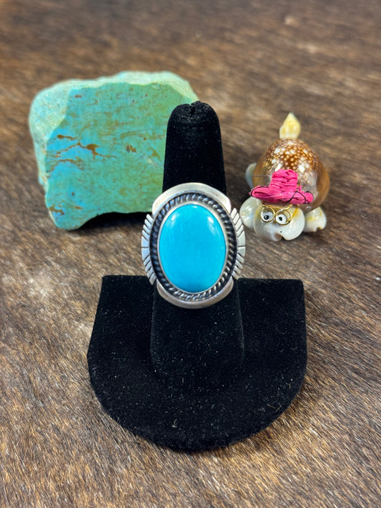 Kingman Turquoise Ring