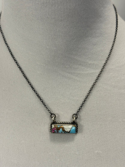 Cotton Candy Bar Necklace