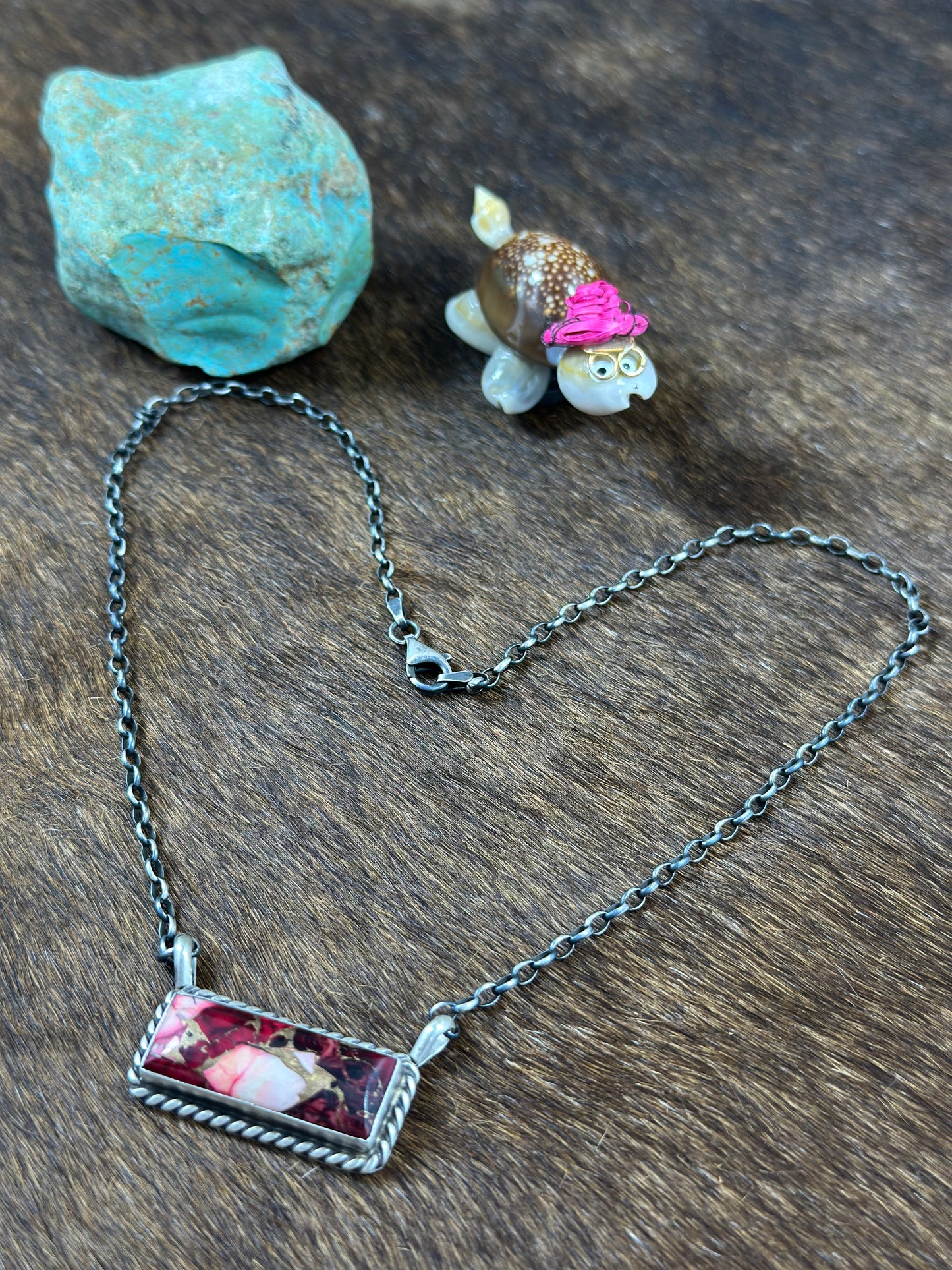 Dalia Rose Bar Necklace