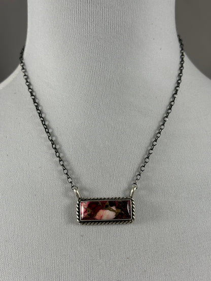 Dalia Rose Bar Necklace
