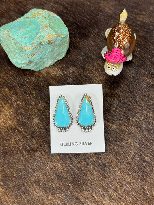 Kingman Turquoise Earring
