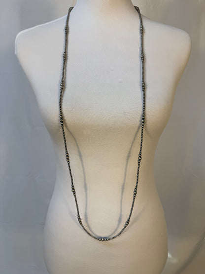 3-6 mm Variated "Navajo Style" Sterling Pearls