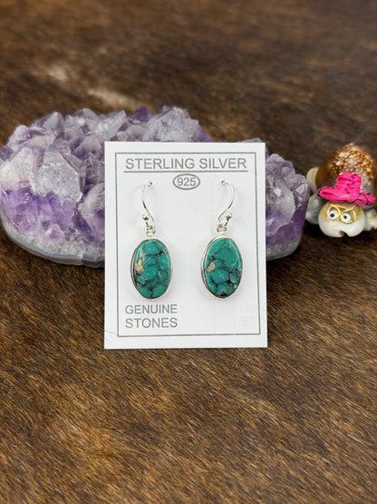 Sterling Silver Turquoise Earrings