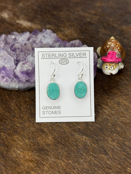 Sterling Silver Turquoise Earrings