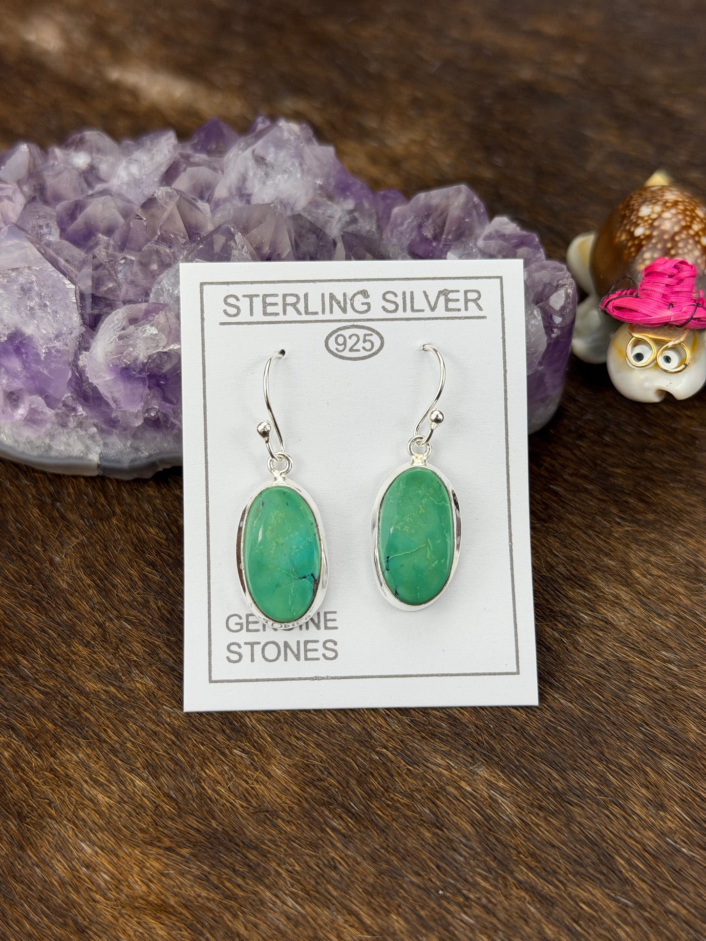 Sterling Silver Turquoise Earrings