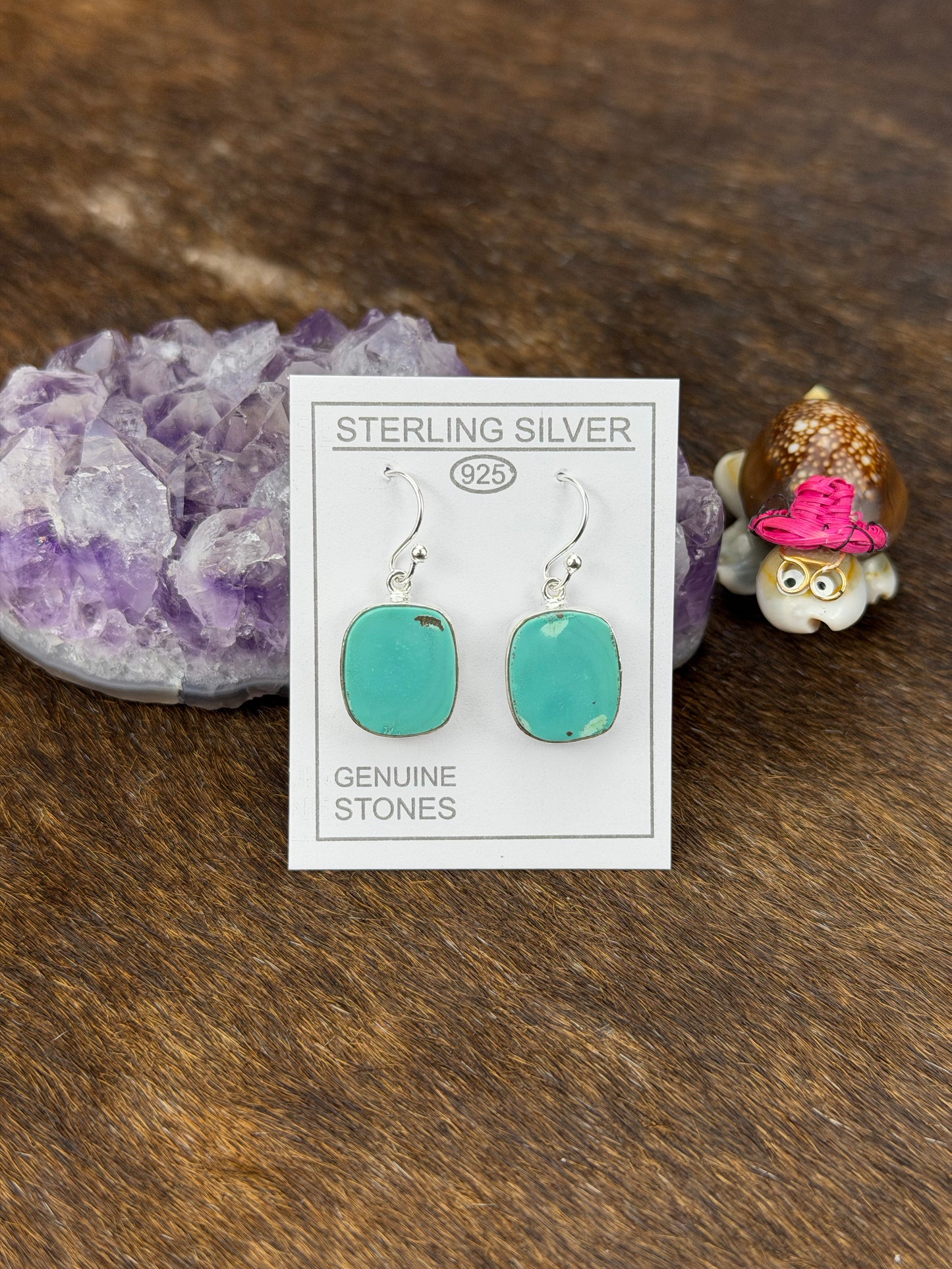 Sterling Silver Turquoise Earrings