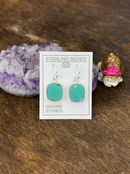 Sterling Silver Turquoise Earrings