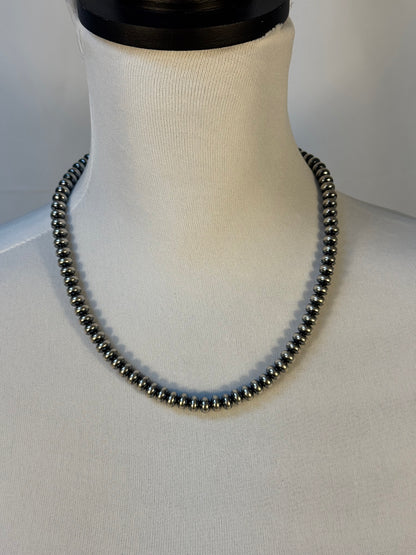 8MM Rondelle Sterling Pearls