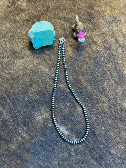 6MM Rondelle Sterling Pearls
