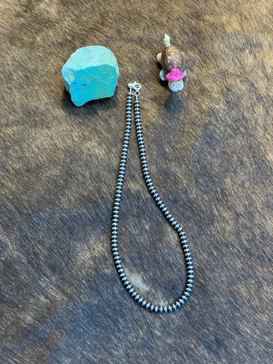 6MM Rondelle Sterling Pearls